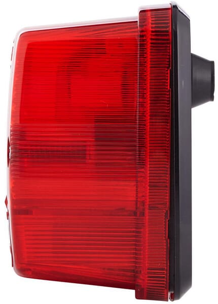 2SB003014151: Bremsleuchte, 12/24V, rot, 84x51x84 mm, Hella