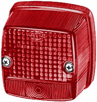 2SB003014151: Bremsleuchte, 12/24V, rot, 84x51x84 mm, Hella