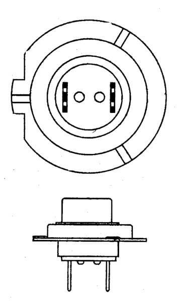 Artikelnummer 8GH007157121: Glühlampe H7 12V 55W - John Deere PX26d.