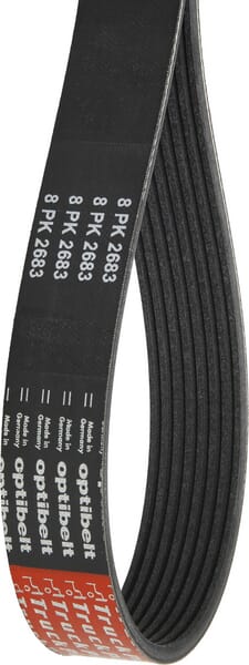 "Keilrippenriemen 8PK2683 für John Deere, Profil PK8 Rippen."