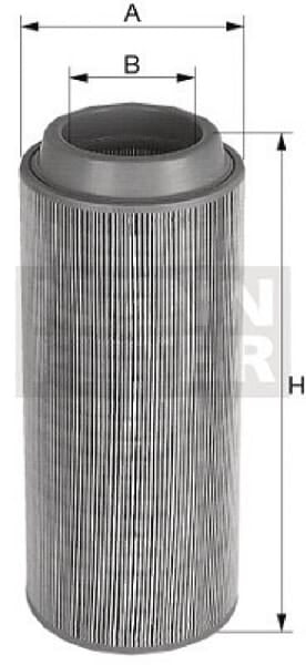 Luftfilter Mann Filter - John Deere - Luftfilter - C16400