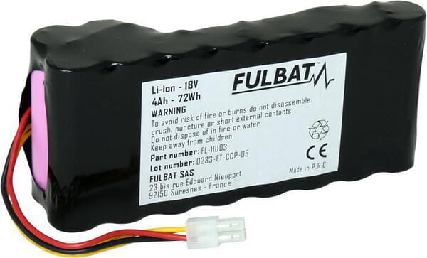 Husqvarna Batterie FB560617: Li-Ion 18V, 4,0Ah für Mähroboter.