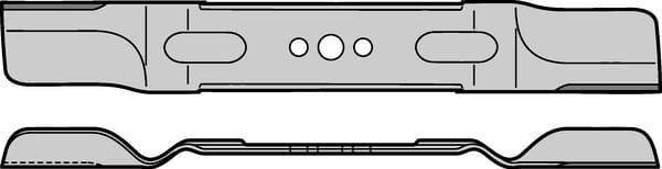 Messer links Ø17: 460 mm von Kramp - Husqvarna FGP013138.