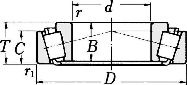Innenring Kegelrollenlager - John Deere (OE) - NWB01496