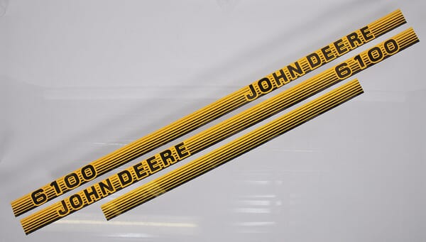 "Aufklebersatz 'John Deere 6100' - TR6100JD."